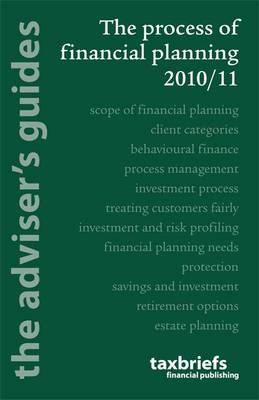 Cover of The Process of Financial Planning