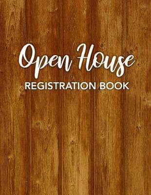 Book cover for Open House Registration Book