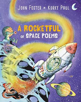 Book cover for A Rocketful of Space Poems