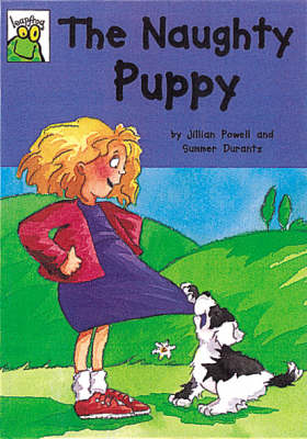 Book cover for The Naughty Puppy