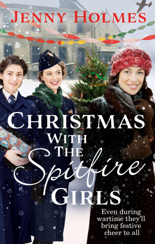 Book cover for Christmas with the Spitfire Girls