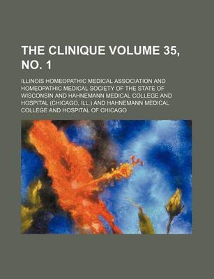 Book cover for The Clinique Volume 35, No. 1