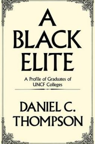 Cover of A Black Elite