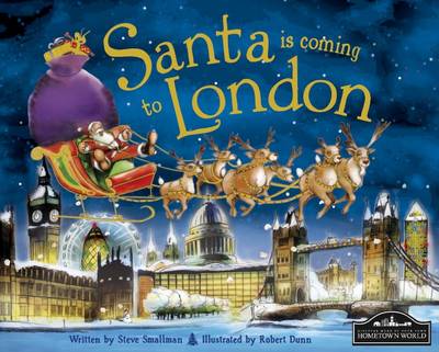 Book cover for Santa is Coming to London