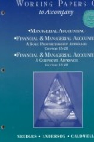 Cover of Managerial and Financial Accounting