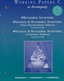 Book cover for Managerial and Financial Accounting