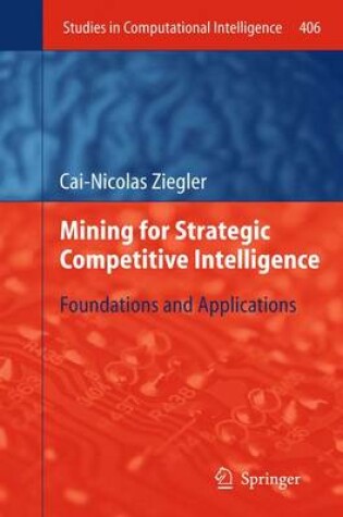 Cover of Mining for Strategic Competitive Intelligence