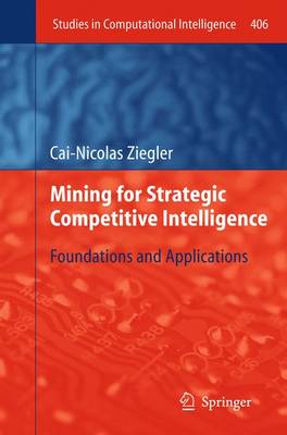 Book cover for Mining for Strategic Competitive Intelligence