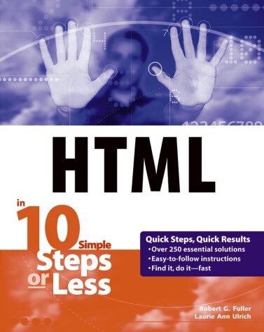 Book cover for HTML in 10 Simple Steps or Less