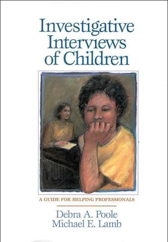 Book cover for Investigative Interviews of Children