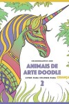 Book cover for Livro para Colorir de Animais de Arte Doodle para Crianças 2