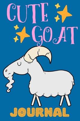 Book cover for Cute Goat Journal