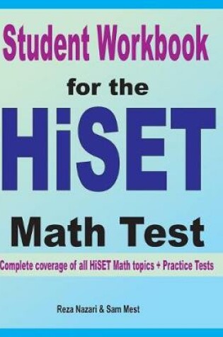 Cover of Student Workbook for the HISET Math Test