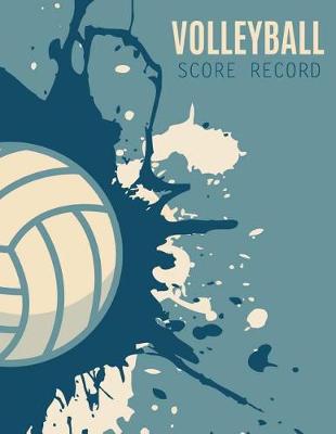 Book cover for Volleyball Score Record