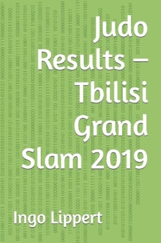 Cover of Judo Results - Tbilisi Grand Slam 2019