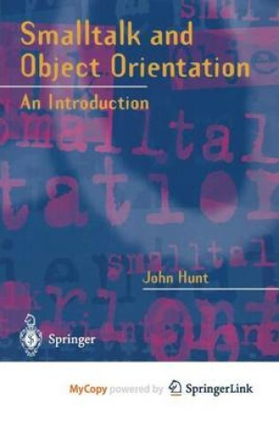 Cover of SmallTalk and Object Orientation