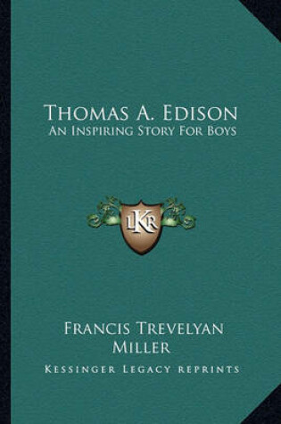 Cover of Thomas A. Edison