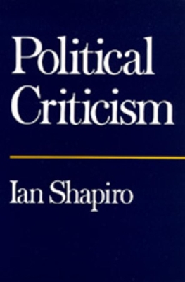 Book cover for Political Criticism