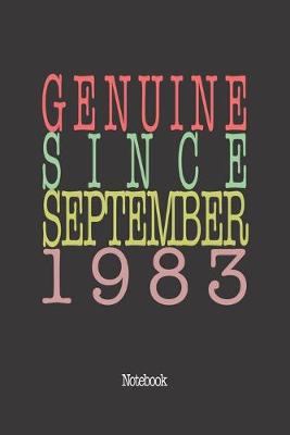 Book cover for Genuine Since September 1983