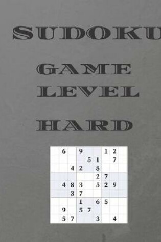 Cover of Sudoku Game Level Hard