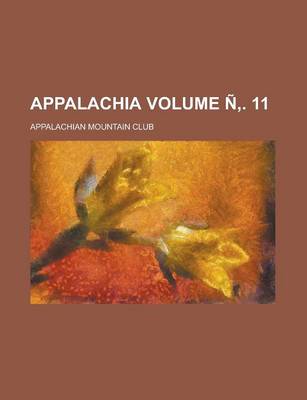 Book cover for Appalachia Volume N . 11