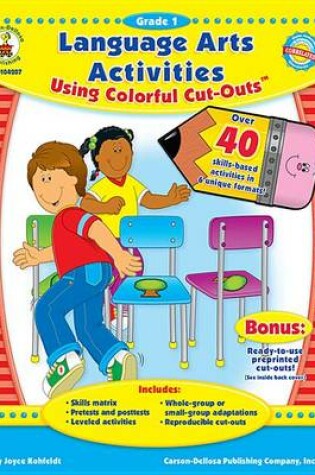 Cover of Language Arts Activities Using Colorful Cut-Outs, Grade 1