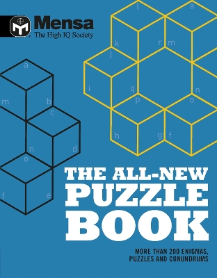 Book cover for The Mensa - All-New Puzzle Book