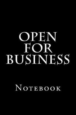 Cover of Open For Business