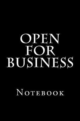 Book cover for Open For Business