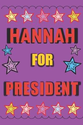 Book cover for Hannah for President