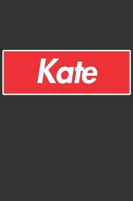 Book cover for Kate