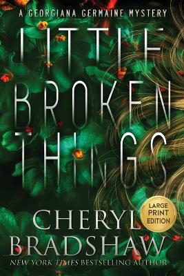 Cover of Little Broken Things, Large Print Edition