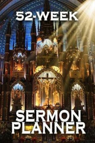 Cover of Sermon Planner