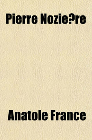 Cover of Pierre Nozie Re