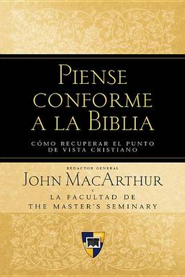 Book cover for Piense Conforme a la Biblia