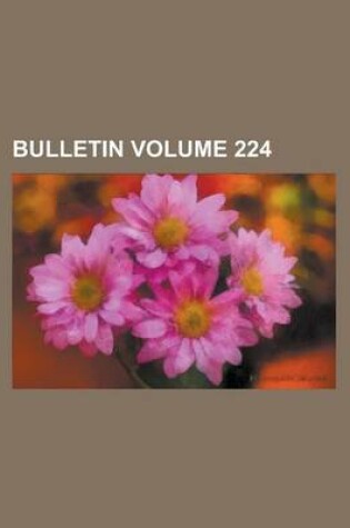 Cover of Bulletin Volume 224