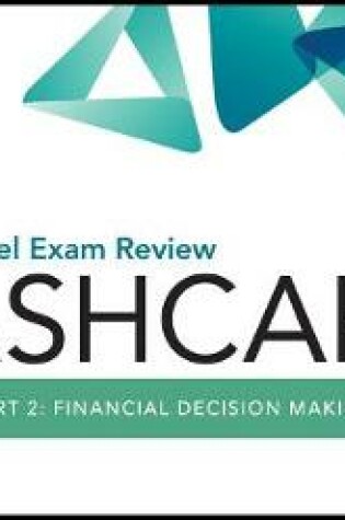 Cover of Wiley CMAexcel Exam Review 2019 Flashcards: Part 2 , Financial Decision Making