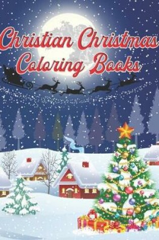 Cover of Christian Christmas Coloring Books