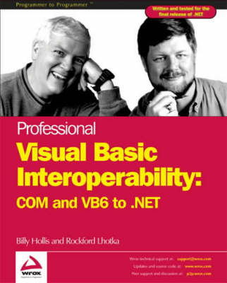 Book cover for Professional Visual Basic Interoperaibility