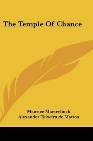 Cover of The Temple of Chance