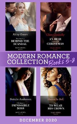 Book cover for Modern Romance December 2020 Books 5-8