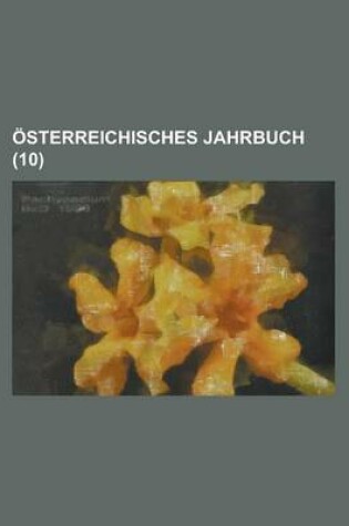 Cover of Osterreichisches Jahrbuch (10)
