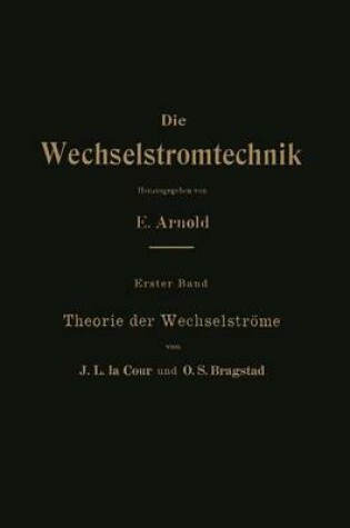 Cover of Theorie der Wechselströme