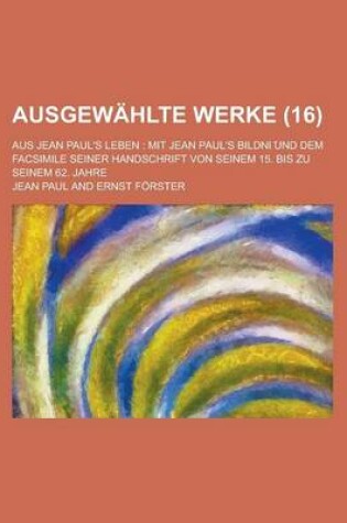 Cover of Ausgewahlte Werke (16)