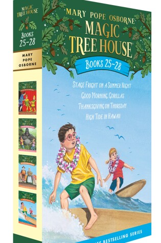 Cover of Magic Tree House Books 25-28 Boxed Set