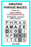 Book cover for Amazing Phrase Mazes