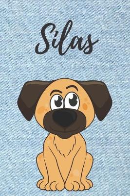 Book cover for Personalisiertes Notizbuch - Hunde Silas