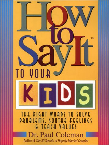 Book cover for How to Say it to Your Kids