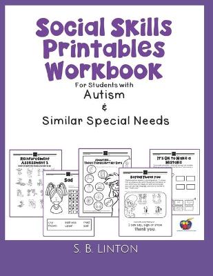 Book cover for Social Skills Printables Workbook