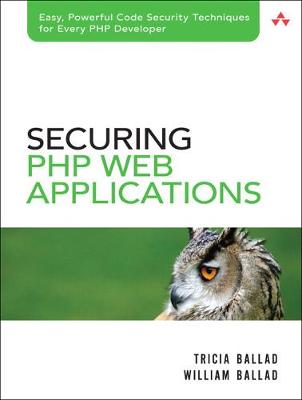Book cover for Securing PHP Web Applications